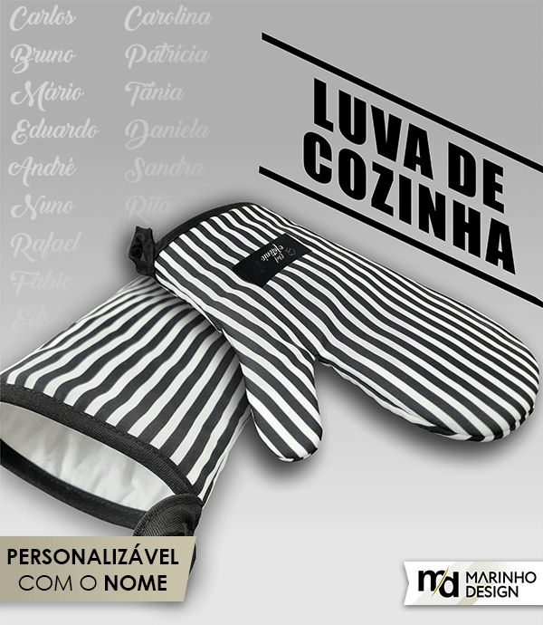 Loja Marinho Design - Luva de Cozinha